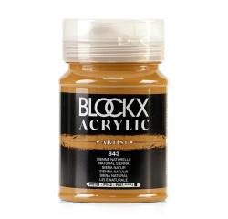 Feine Acrylfarbe 500ml, Acrylic Artist - Siena Natur|