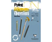 PaintON Bleu Denim bloc collé 15F A2 250g - Denim