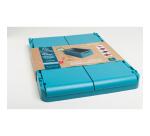 Exacompta, The Smart Case, klappbare Maxi-Box A4+, Skandi - Pazifikblau