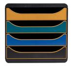 Big Box Filing Module 4 Drawers Neo Deco - Assorted Colors