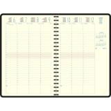 Recharge Agenda de bureau Eurotime 24S Spiralé 16 x 24 cm Semainier Janvier à Décembre 2027