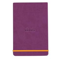 Rhodia Hardcover Webnotepad - A5 ? Lined - Purple