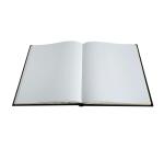 Gastenboek Balacron omslag met opschrift Livre d'Or - 100 pagina's - 27x22cm verticaal