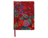 CÉLESTE Carnet A5 RR, Ligné 144 pages Jardin rouge