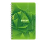 Carnet reliure intégrale 7000 11x17 cm 100 pages petits carreaux 70 g - Assortis