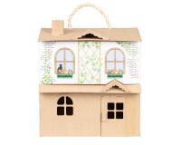 Maison de poupée 25x24x27cm - Kraft