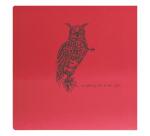 Flying Spirit carnet cousu 50F 15,5x15,5cm 90g - Rouge