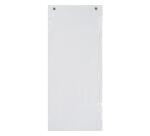 Paquet 100 fiches intercalaires horizontales unies perforées Forever - 105x240mm