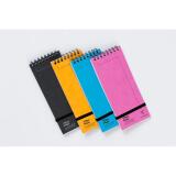 Bloc Listmaker Europa reliure intégrale 18 x 7,6 cm 60 feuilles lignées couleur aléatoire
