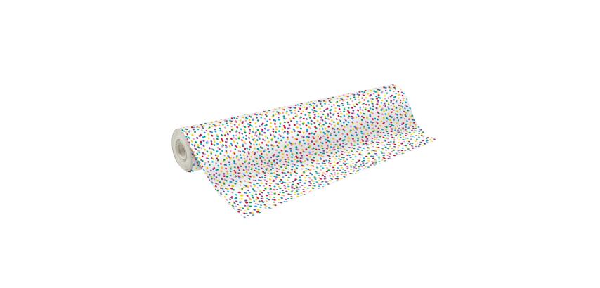 Alliance 60g, rl 50x0,7m Pois multicolor - Multicolore