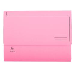 Confezione da 50 cartelle con tasca SUPER 210 - 24,5x32,5cm - Rosa