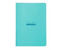 Cahier piqué Rhodia Couleurs Azur 14,8x21 cm - Azur