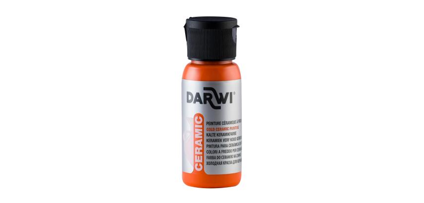 Darwi Ceramic Paint - 50 ml - Orange|
