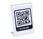 Pack 10 label holders 105x74 A7 portrait - Crystal