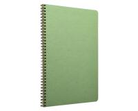 Cahier reliure intégrale Age Bag A4 100 pages petits carreaux - Vert