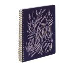 Jardin des Sens, Carnet reliure intégrale A5 14,8x21cm, 148 pages, ligné, ass.