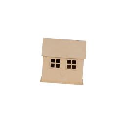 Urne maison 15x26x24,5cm - Kraft