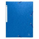Chemise 3 rabats à élastiques Maxi Capacity carte lustrée 600 g/m2 Scotten ®- A4