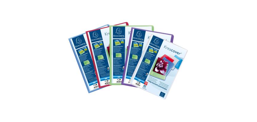 Display Book KreaCover PP A4 60Pkt Ast - Assorted colours