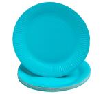 20 round cardboard plates, Ø 23 cm