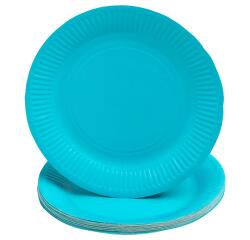 Platos de cartón sin plástico - Ø 23 cm