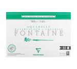 Fontaine bloc collé 1 côté 10F 36x51cm 300g grain torchon