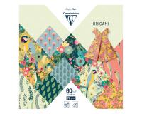 ORIGAMI, Pochette de 60 feuilles 70g/m² au format 15x15cm - Kiribati - Multicolore