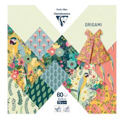 ORIGAMI, Pochette de 60 feuilles 70g/m² au format 15x15cm - Kiribati - Multicolore