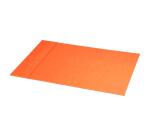 Rhodiarama sous-main rigide simili cuir italien 60x40 cm - Tangerine