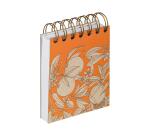 Jardin des Sens, Bloc reliure intégrale en-tête 9x11 cm, 160 feuilles, uni, ass.
