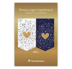 Adolie, Set de 2 marque-pages magnétiques 10,5x15,5cm