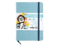 DFY Sketchbook A6 80F 140g - Bleu pâle