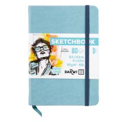 DFY Sketchbook A6 80F 140g - Bleu pâle