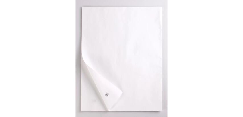 Kraft blanc 60g, 1x0,70m paq.25 feuilles - Kraft blanc