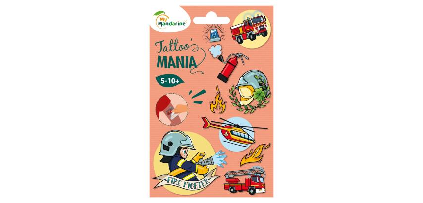 Tattoo Mania, Pompiers - Multicolore