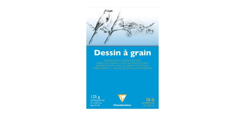 Drawing Paper Pad 'À Grain', A4