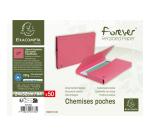 Forever Bright Document Wallets Pack of 50 290gsm A4