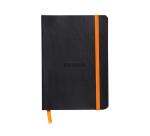 Rhodia Softcover Notebook - A6 - Dot - 72 Sheets - 90gsm - Black