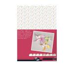 Pk 40bl decoratief karton 25x35cm - Griboui - Multicolor