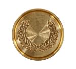 Pastille laiton sur broche 24 mm