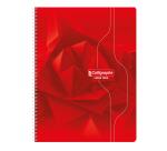 Cahier reliure intégrale 7000 24x32 cm 180 pages petits carreaux 70 g - Assortis