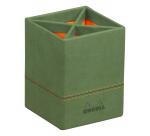 Pot à crayons, en similicuir