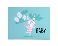 Album photos livre 30 pages blanches - Format 28,5x22cm - BABY - Vert