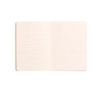 Rhodiarama carnet souple A6 144 pages ligné papier ivoire 90g fermeture élastique - Beige
