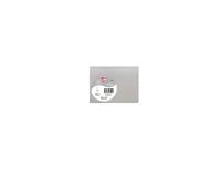 Sachet de 5 cartes simples Pollen 70x95 210g/m2 - Argent
