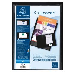 Carpeta Exacompta de presentación personalizable polipropileno flexible Krea Cover® Grosor : 4/10e - A4