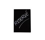 A6 inclined slate visual aid - Black