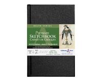 Delta Series carnet rembordé rigide 26F 14x21,6cm 270g - Ivoire
