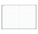 Agenda de bureau EasySlim 21 Carte 15 x 21 cm Mensuel Janvier 2027 à Janvier 2028 - 13 mois - Noir