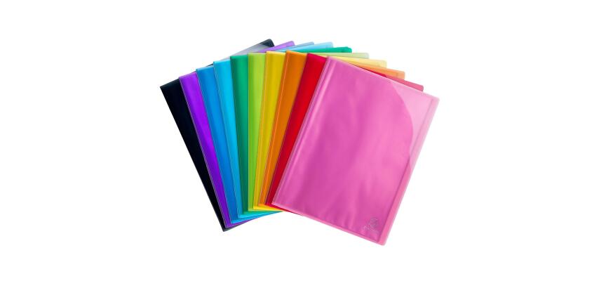 Display Book Iderama PP A4 20Pkt Ast - Assorted colours